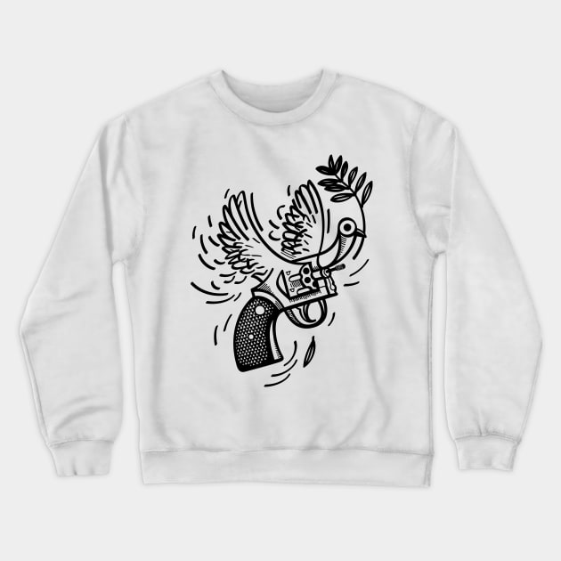 Dove of peace Crewneck Sweatshirt by steppeua